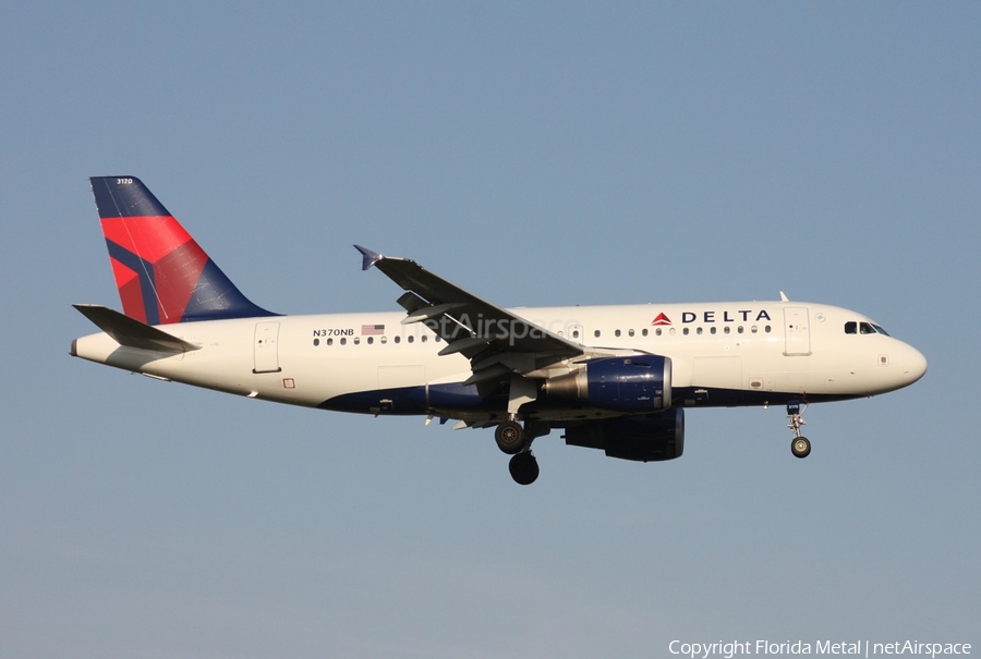 Delta Air Lines Airbus A319-114 (N370NB) | Photo 332306