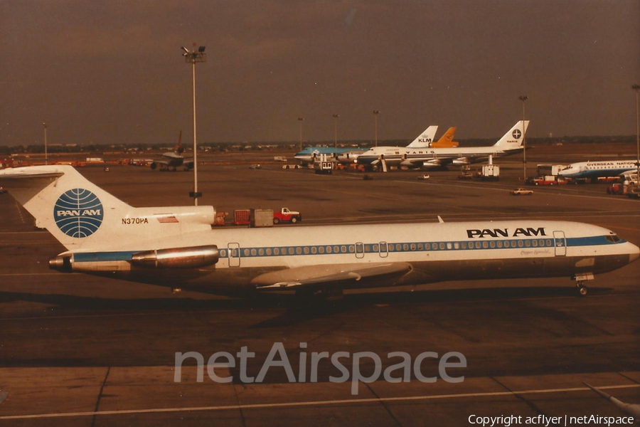 Pan Am - Pan American World Airways Boeing 727-221(Adv) (N370PA) | Photo 446023