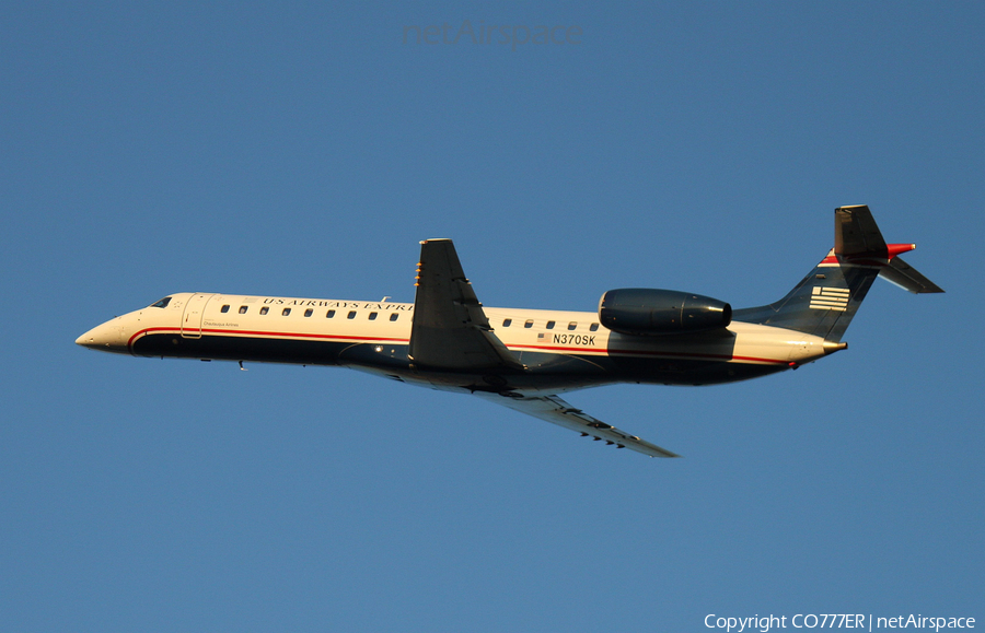 US Airways Express (Chautauqua Airlines) Embraer ERJ-145LR (N370SK) | Photo 2836