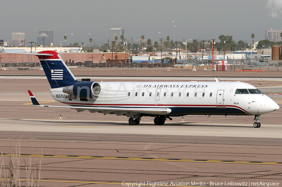 America West Express (Mesa Airlines) Bombardier CRJ-200ER (N37178) | Photo 150699