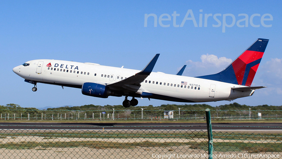 Delta Air Lines Boeing 737-832 (N371DA) | Photo 455253