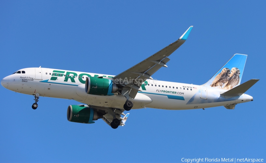 Frontier Airlines Airbus A320-251N (N371FR) | Photo 483049