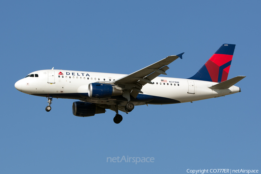 Delta Air Lines Airbus A319-114 (N371NB) | Photo 13245
