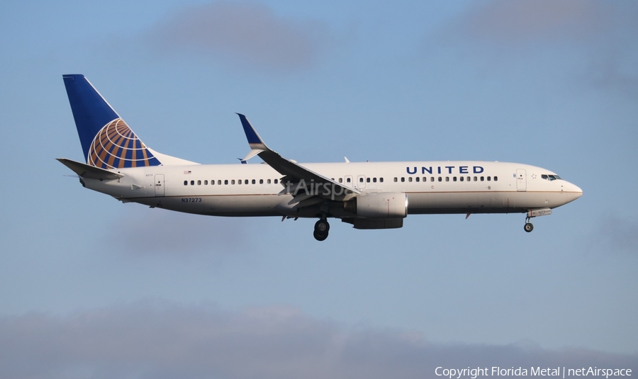 United Airlines Boeing 737-824 (N37273) | Photo 310928
