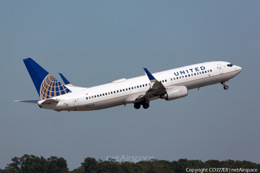 United Airlines Boeing 737-824 (N37274) | Photo 104715