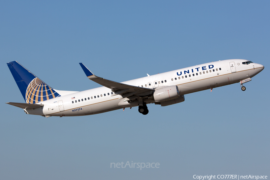 United Airlines Boeing 737-824 (N37274) | Photo 48252