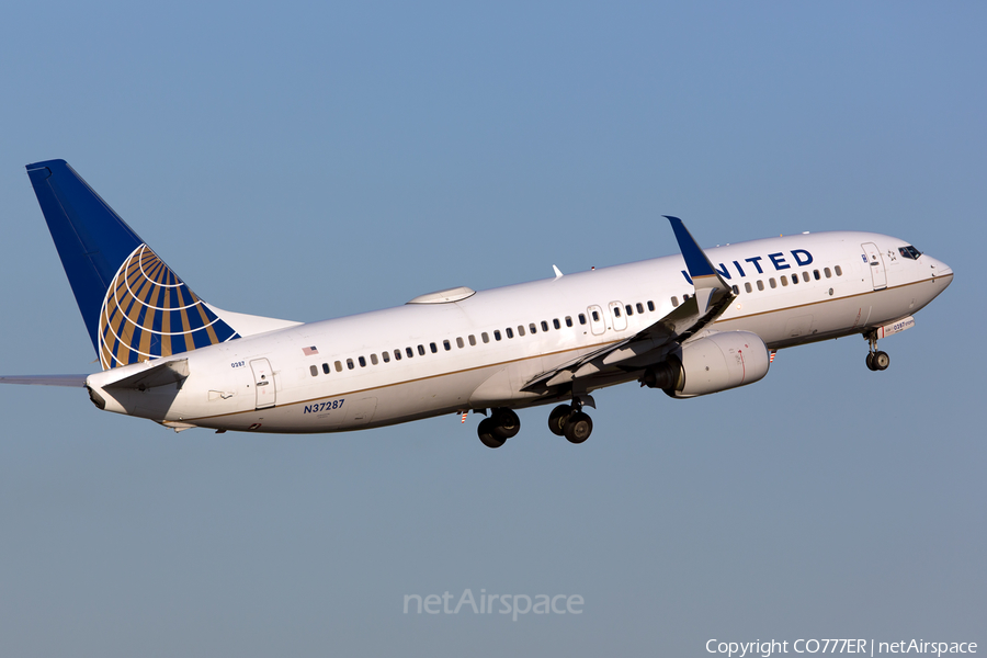 United Airlines Boeing 737-824 (N37287) | Photo 171276