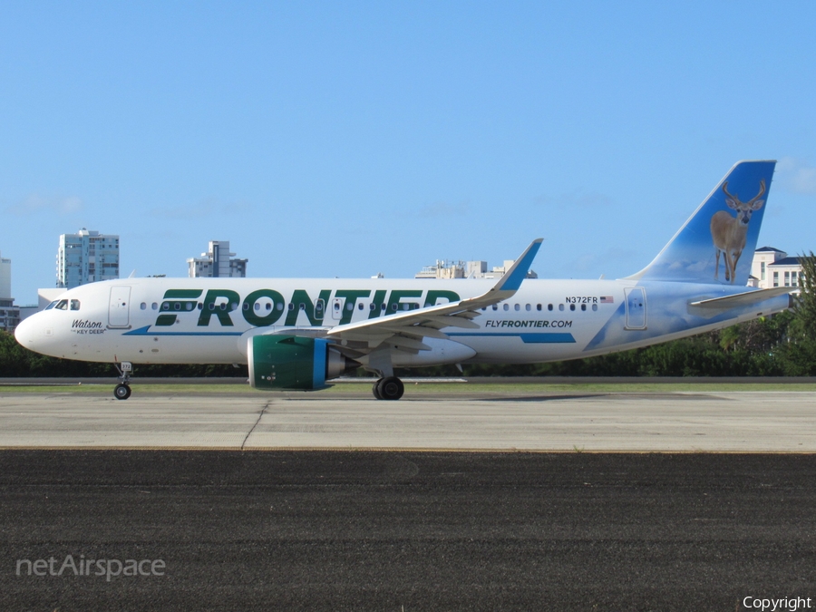 Frontier Airlines Airbus A320-251N (N372FR) | Photo 430709