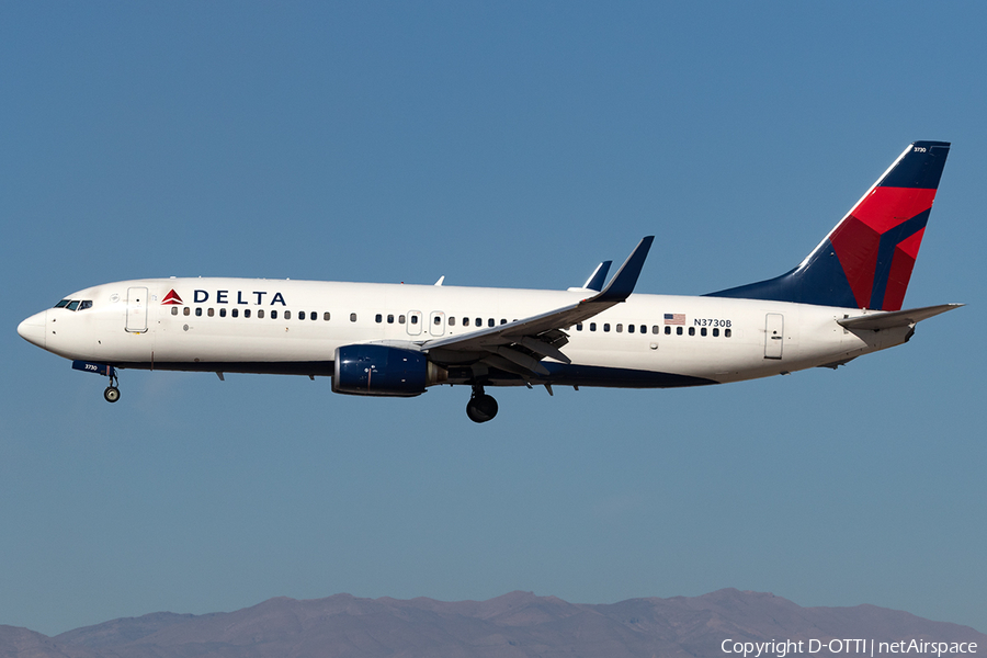 Delta Air Lines Boeing 737-832 (N3730B) | Photo 141505