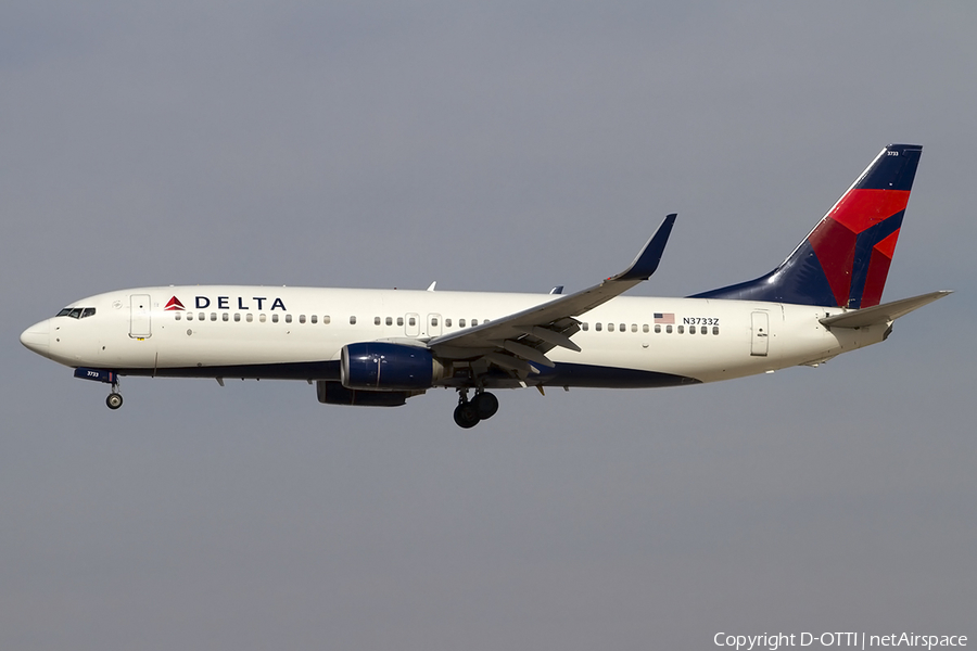 Delta Air Lines Boeing 737-832 (N3733Z) | Photo 463793