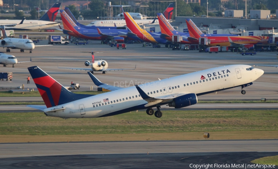 Delta Air Lines Boeing 737-832 (N3736C) | Photo 332546