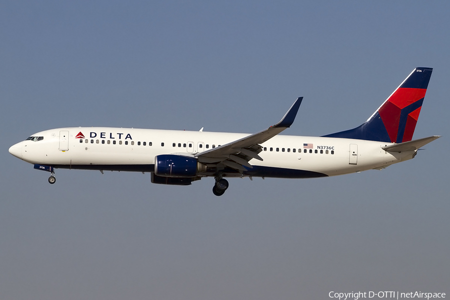 Delta Air Lines Boeing 737-832 (N3736C) | Photo 463156
