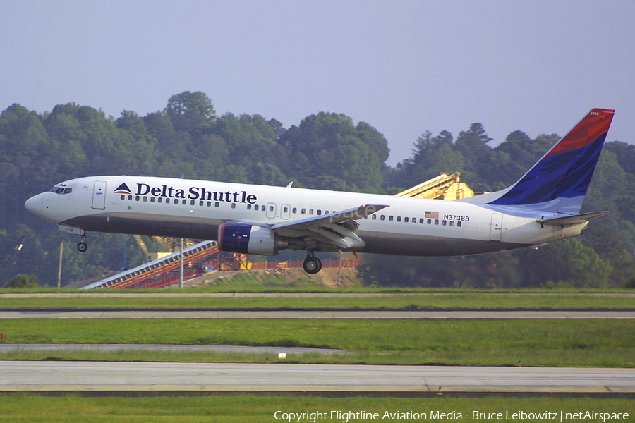 Delta Air Lines Boeing 737-832 (N3738B) | Photo 187148