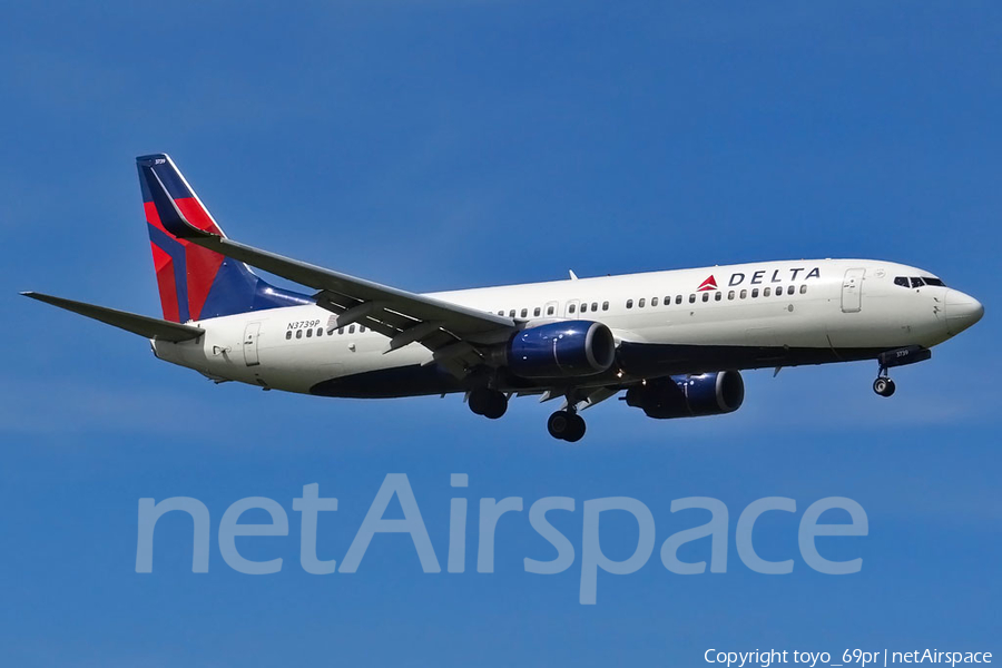 Delta Air Lines Boeing 737-832 (N3739P) | Photo 68049