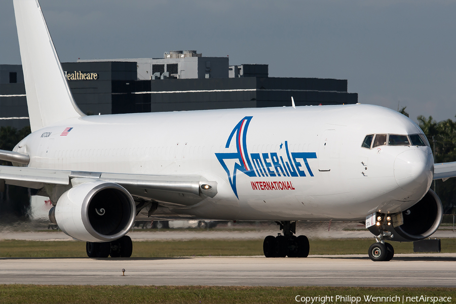 Amerijet International Boeing 767-338(ER)(BDSF) (N373CM) | Photo 137626