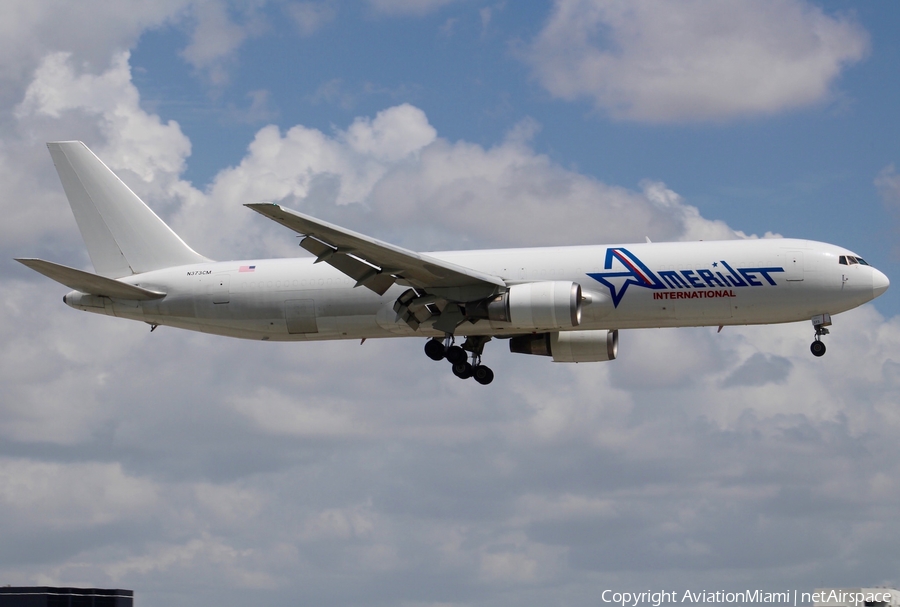 Amerijet International Boeing 767-338(ER)(BDSF) (N373CM) | Photo 184458