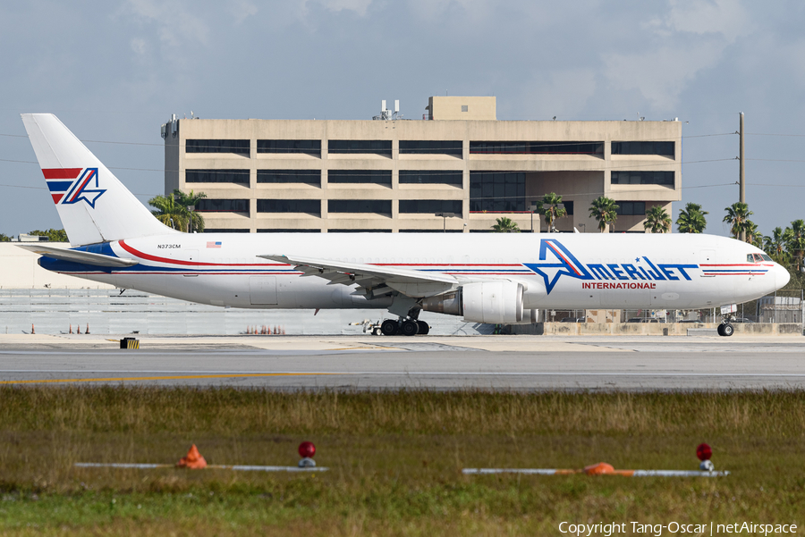 Amerijet International Boeing 767-338(ER)(BDSF) (N373CM) | Photo 465561