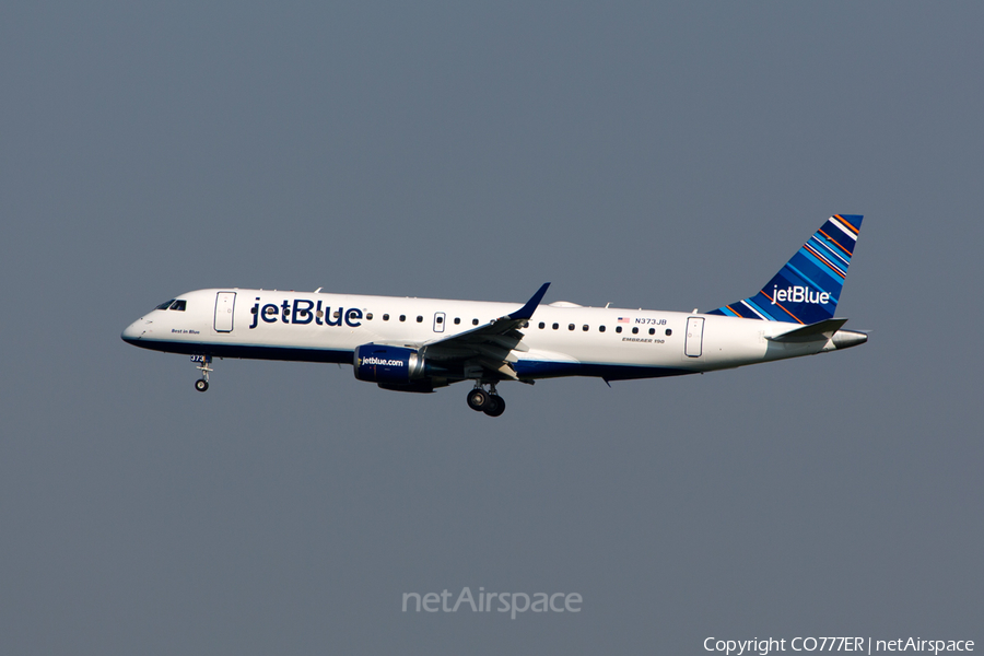 JetBlue Airways Embraer ERJ-190AR (ERJ-190-100IGW) (N373JB) | Photo 79619