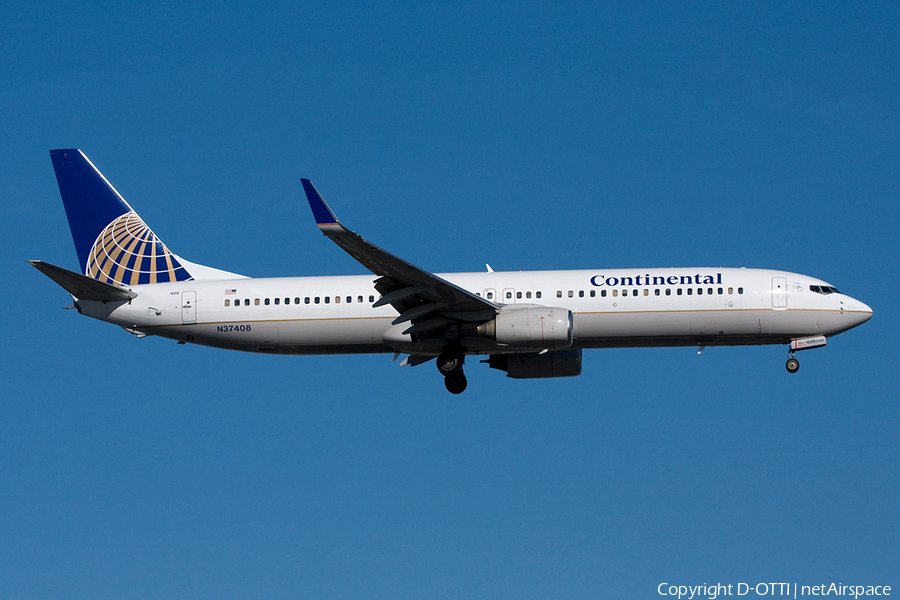 Continental Airlines Boeing 737-924 (N37408) | Photo 261572