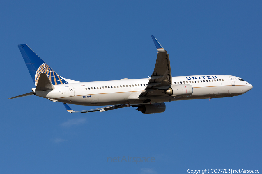 Continental Airlines Boeing 737-924 (N37408) | Photo 22633