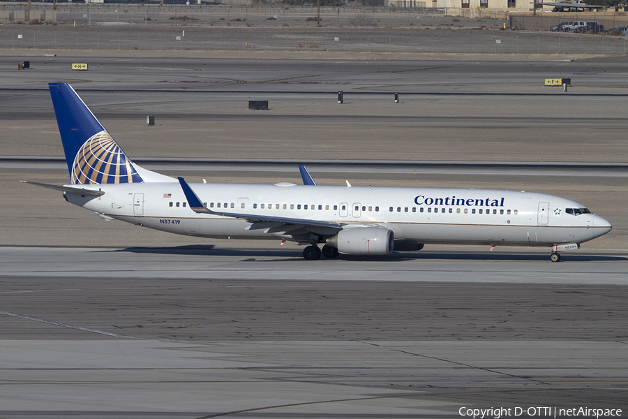 Continental Airlines Boeing 737-924(ER) (N37419) | Photo 340118