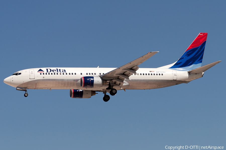 Delta Air Lines Boeing 737-832 (N3743H) | Photo 178352
