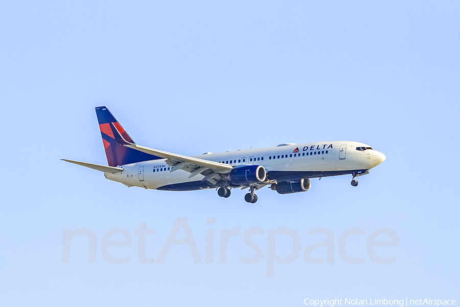 Delta Air Lines Boeing 737-832 (N3743H) | Photo 439499