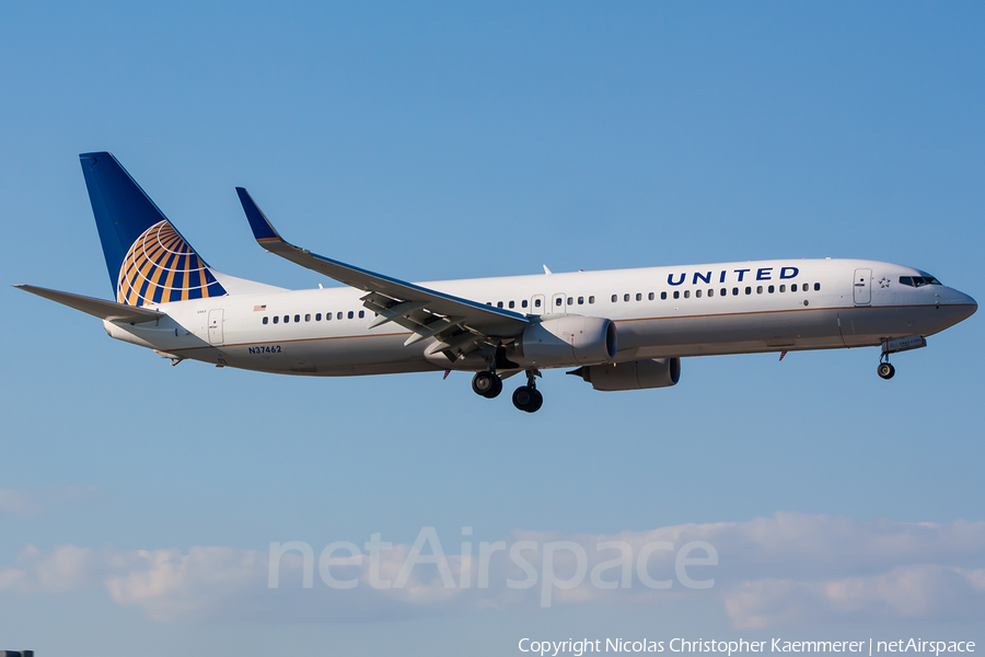 United Airlines Boeing 737-924(ER) (N37462) | Photo 161243