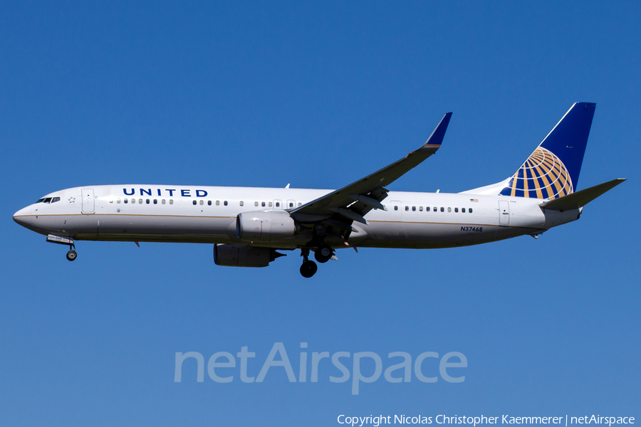United Airlines Boeing 737-924(ER) (N37468) | Photo 161241