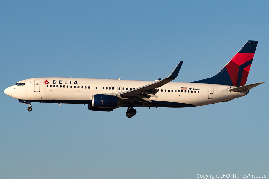Delta Air Lines Boeing 737-832 (N3746H) | Photo 141852
