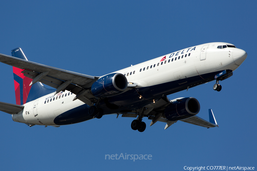 Delta Air Lines Boeing 737-832 (N3747D) | Photo 123451