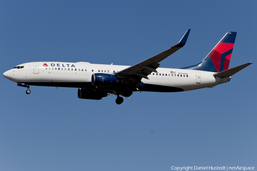 Delta Air Lines Boeing 737-832 (N3749D) | Photo 449958
