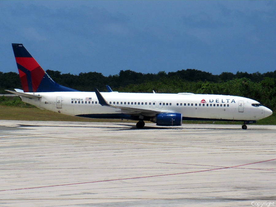 Delta Air Lines Boeing 737-832 (N374DA) | Photo 246905