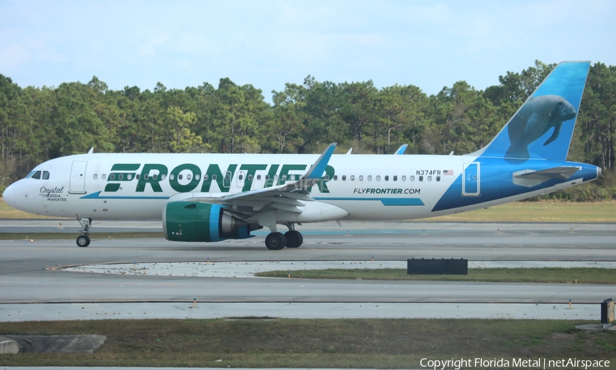 Frontier Airlines Airbus A320-251N (N374FR) | Photo 581332