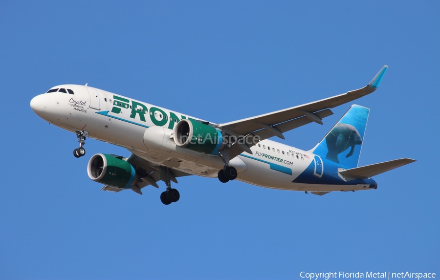 Frontier Airlines Airbus A320-251N (N374FR) | Photo 611381