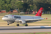 Northwest Airlines Airbus A319-114 (N374NB) at  Minneapolis - St. Paul International, United States