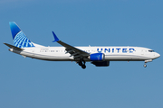 United Airlines Boeing 737-9 MAX (N37553) at  Newark - Liberty International, United States