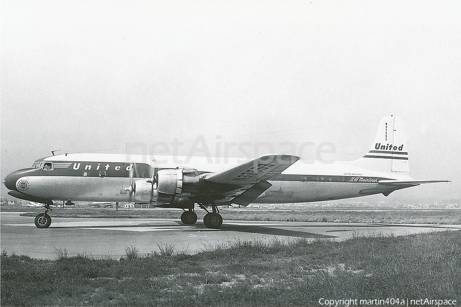 United Airlines Douglas DC-6B (N37553) | Photo 17858