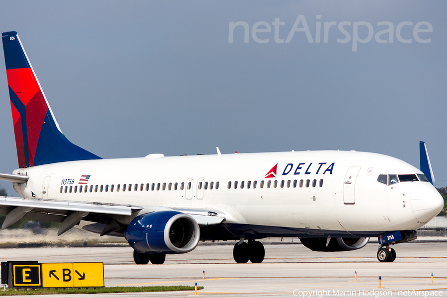 Delta Air Lines Boeing 737-832 (N3756) | Photo 65519