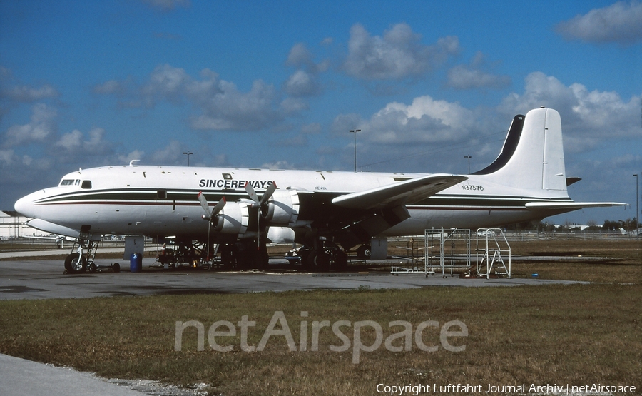 Sincere Airways Douglas DC-6BF (N37570) | Photo 413035