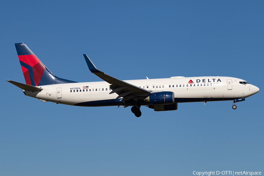 Delta Air Lines Boeing 737-832 (N375DA) | Photo 181810