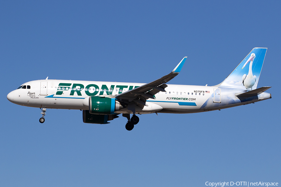 Frontier Airlines Airbus A320-251N (N375FR) | Photo 553011