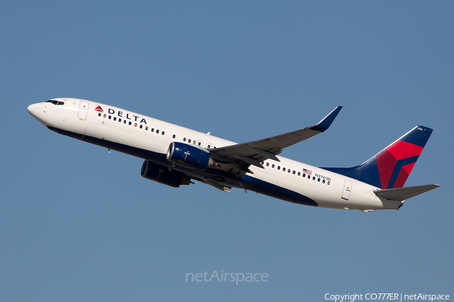 Delta Air Lines Boeing 737-832 (N3763D) | Photo 18623