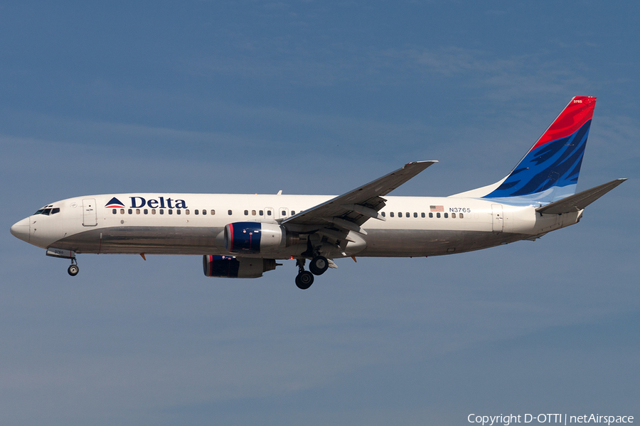Delta Air Lines Boeing 737-832 (N3765) | Photo 185084
