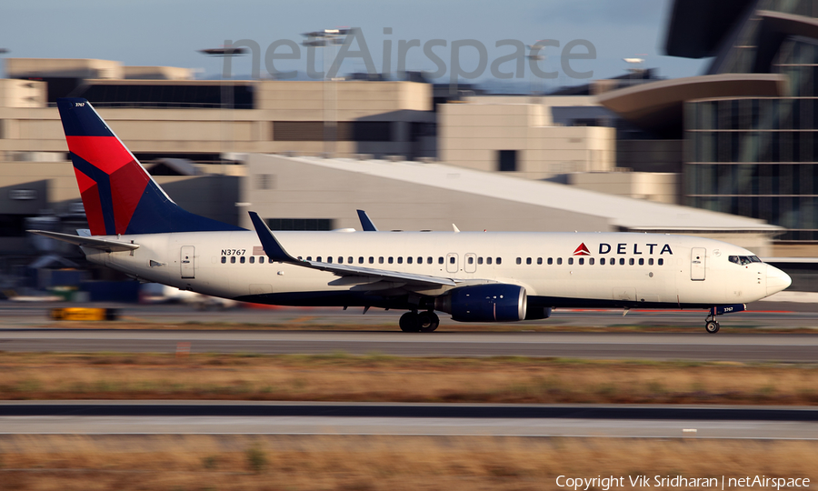 Delta Air Lines Boeing 737-832 (N3767) | Photo 112739