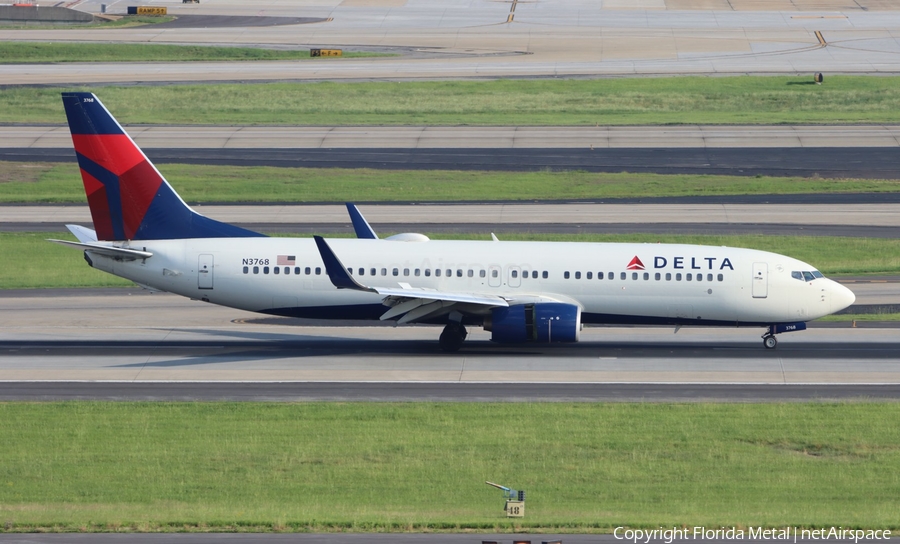 Delta Air Lines Boeing 737-832 (N3768) | Photo 677783