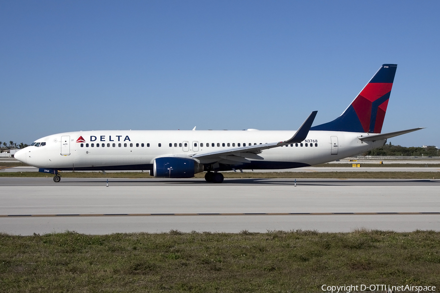 Delta Air Lines Boeing 737-832 (N3768) | Photo 431281