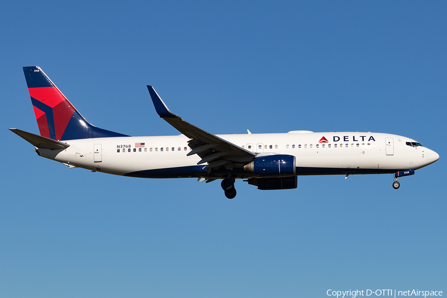 Delta Air Lines Boeing 737-832 (N3768) | Photo 178513