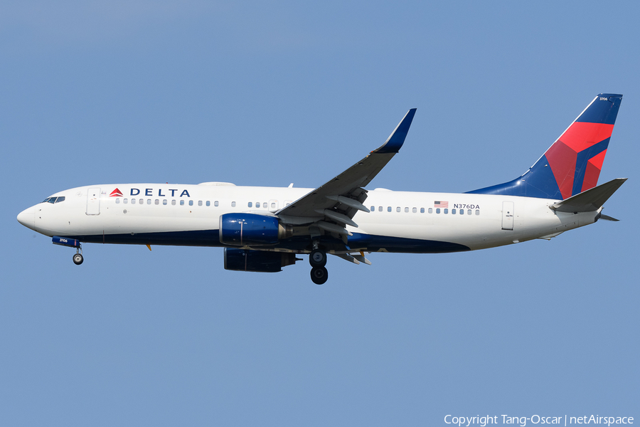 Delta Air Lines Boeing 737-832 (N376DA) | Photo 566379