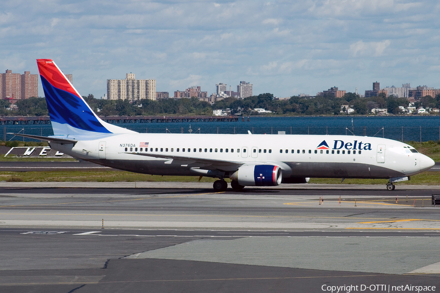 Delta Air Lines Boeing 737-832 (N376DA) | Photo 177885